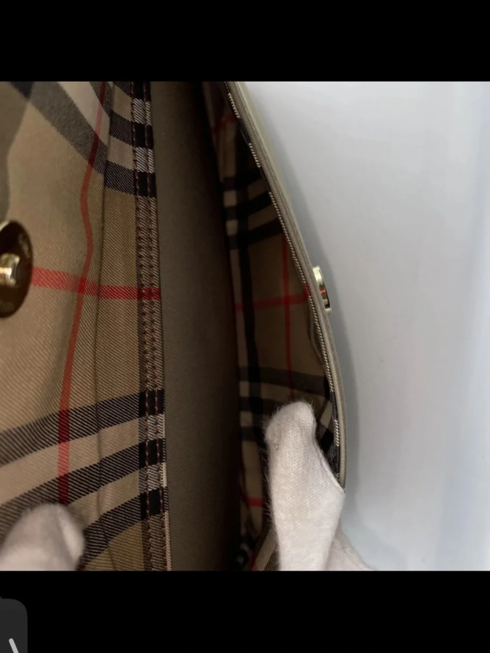 Burberry Beige and Brown Crossbody Messenger Bag - Picture 10 of 10